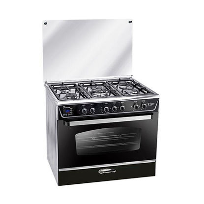 Unionaire Cooker I-Steel 5 Burners 60*90 cm  Smart Digital Touch Stainless Steel - C6090SS-GC-511-IDF-T