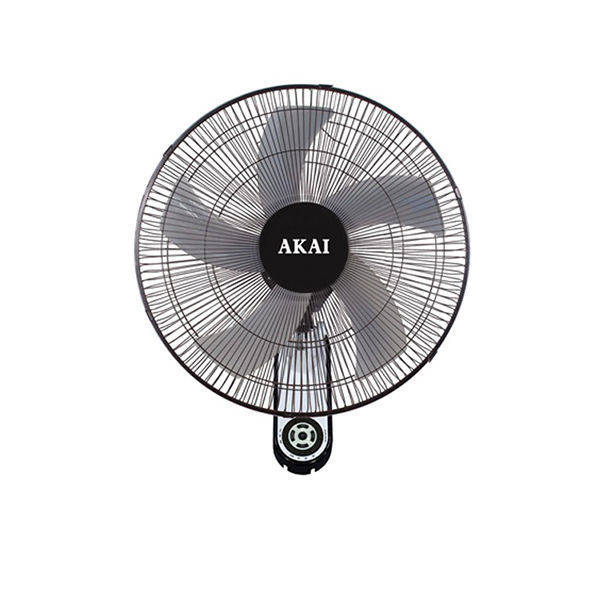 Akai Wall Fan 18 Inch Without Remote Black - AK-18W