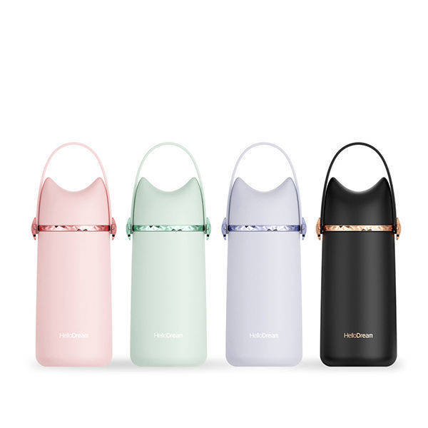 Diamond Fox thermal mug 270 ml color Pink , Black , Green -  CFWB-079