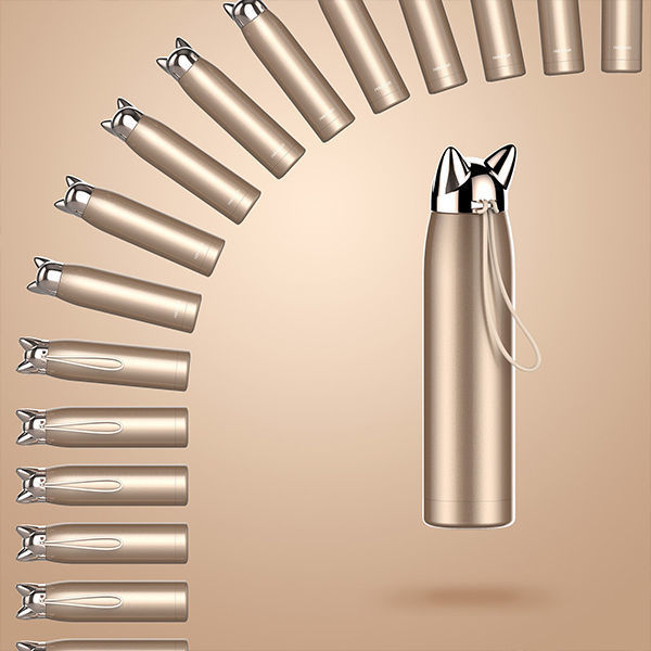 شركة العراقى | مج حراري فلاش فوكس 300 مل لون روز - R-6098