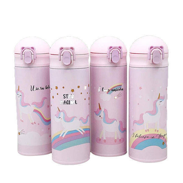 Stay Magical thermal mug 380 ml color Pink - XJX-8717