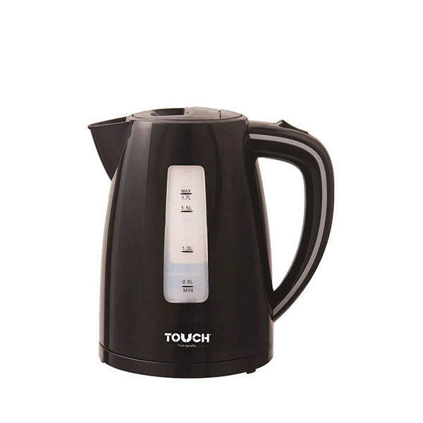 Touch El Zenouky Electric Kettle 1.7 L 2200 Watt Black - 40306