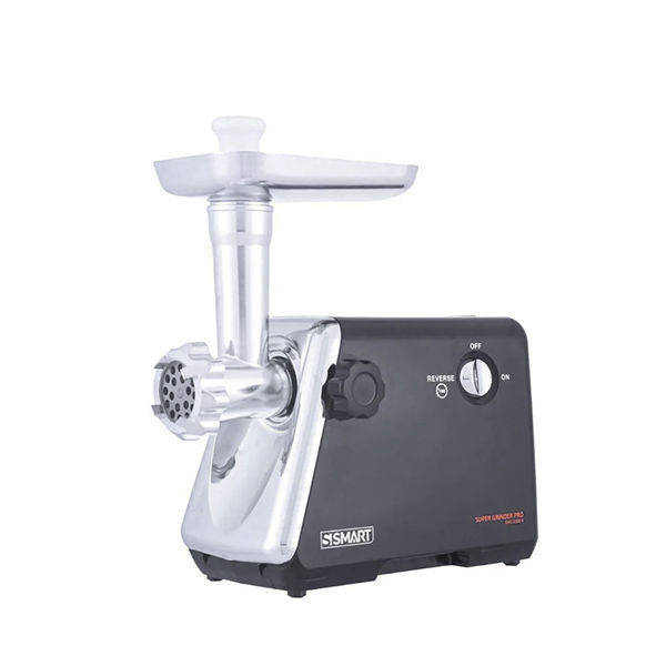 Smart Meat Grinder, 2500 Watt, Black and Silver - SMG2500B