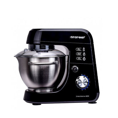 Picture of Starget Stand Mixer 1000 Watt Black and Silver - ST-910