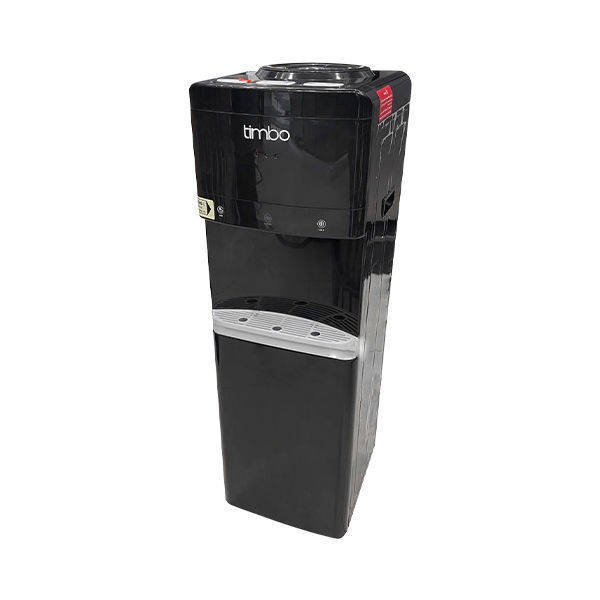 Timbo Water Dispenser 3 Taps Hot And Cold With Cabinet Black - TWD 9003