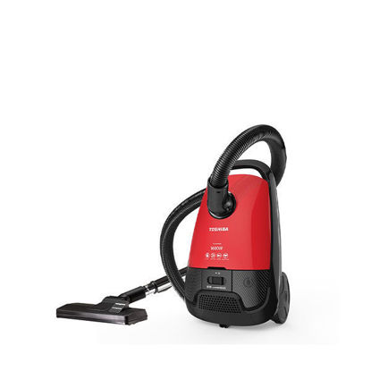 Picture of Toshiba Vacuum Cleaner 1600 Watt, HEPA Filter, Red x Black - VC-EA1600SE