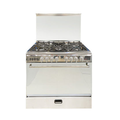 Picture of Bilton Gas Cooker Parfact Cast 5 Burners 60*90 Cm With Fan Stainless - Bilton Perfect