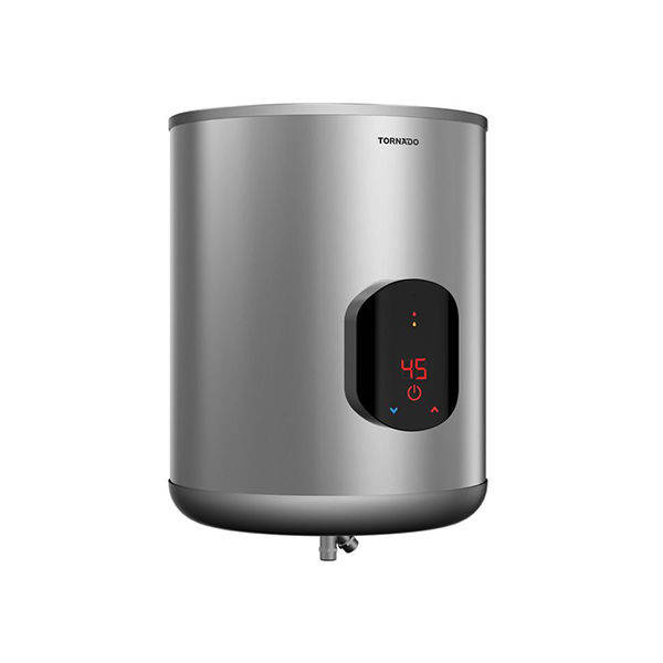 TORNADO Electric Water Heater 45 Liter, Digital, Silver - EWH-S45CSE-S