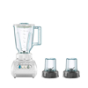 Tornado Electric Blender 250 Watt 1.5 Liter Capacity With Two Grinders And Stainless Steel Blades White Color - MX900/2