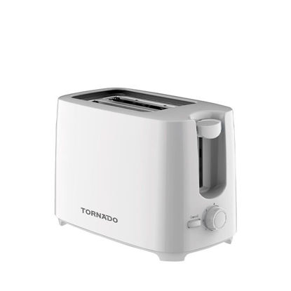 Picture of TORNADO Toaster 2 Slices 700 Watt In White Color - TT-700