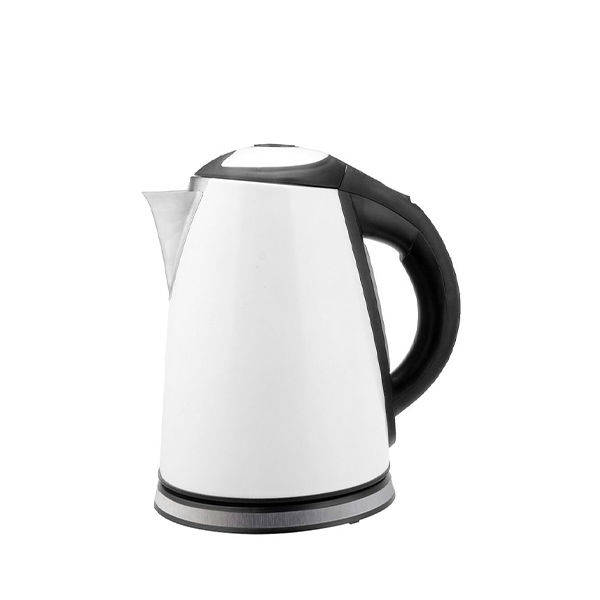 Tornado Stainless Steel Kettle, 1.8 Liter, 1850-2200 Watt, White Color - TKS-2218 W