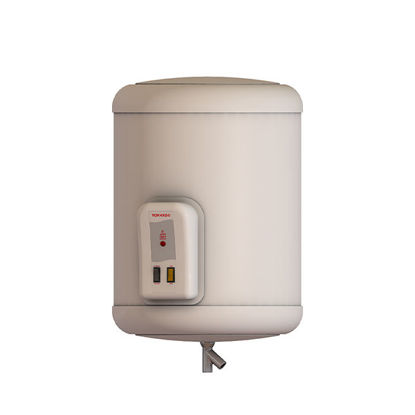 TORNADO Electric Water Heater 55 Liter, LED Lamp, Off White - EHA-55TSM-F