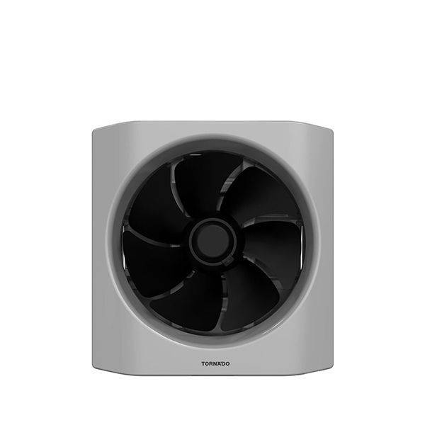 TORNADO Kitchen Ventilating Fan 20 cm Size 25×25 cm, Black x Grey - TVH-20BG