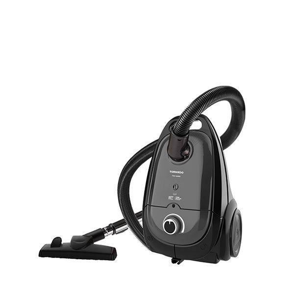 TORNADO Vacuum Cleaner 1600 Watt, Anti-Bacteria Filter, Grey - TVC-160SG