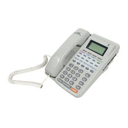 Quick Tel Barq Corded Phone White - V6.3