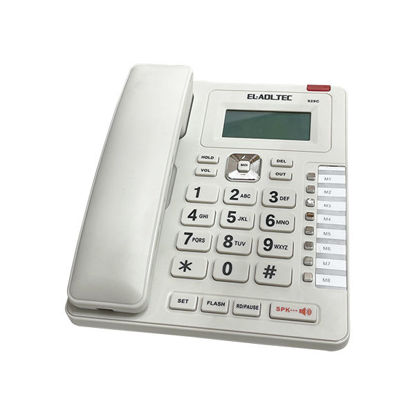 El-ADL-TEC Corded Telephone Multi Color - 929C