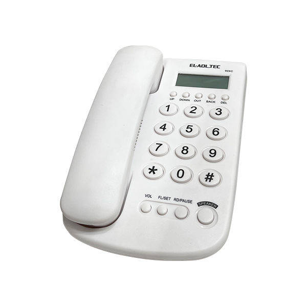 El-ADL-TEC Corded Telephone Multi Color - 924C