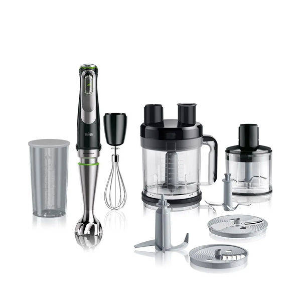 Braun Multi Quick 9 Hand Blender Set 1200 Watt Multicolor - MQ 9185XLI