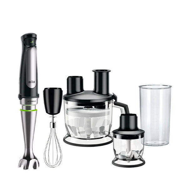 Braun Multi Quick Hand Blender 1000 Watt Silver Black - MQ7085