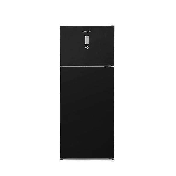 White Point Refrigerator Nofrost 525 Liters Black Glass Door Touch Screen -  WPR 543 DGB