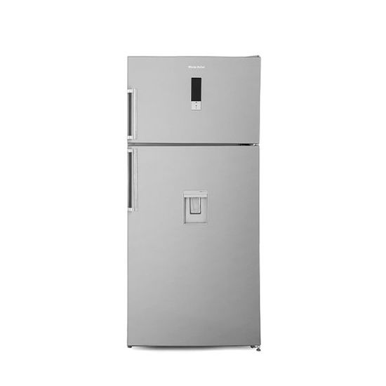 White Point Refrigerator Nofrost 582 Liters Digital Screen Water Dispenser Stainless  - WPR 643 DWDX