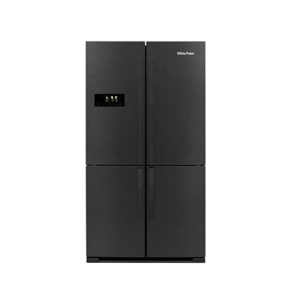 White Point Refrigerator 4 Doors 565 Liters Digital Screen Dark Stainless - WPR 928 DDX