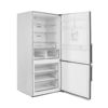 White Point Refrigerator With Bottom Freezer 562 Liters Water Dispenser Digital Screen Stainless - WPRC 653 DWDX
