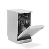 White Point Dishwasher 10 Settings 4 Programs With Half Load And 3 Water Sprinkles In Silver Color - WPD104 S