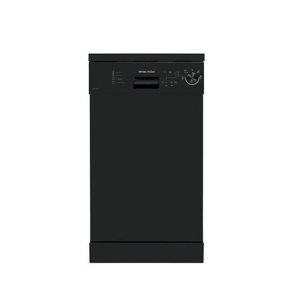 White Point Dishwasher 10 Settings 4 Programs With Half Load And 3 Water Sprinkles In Black Color - WPD104B