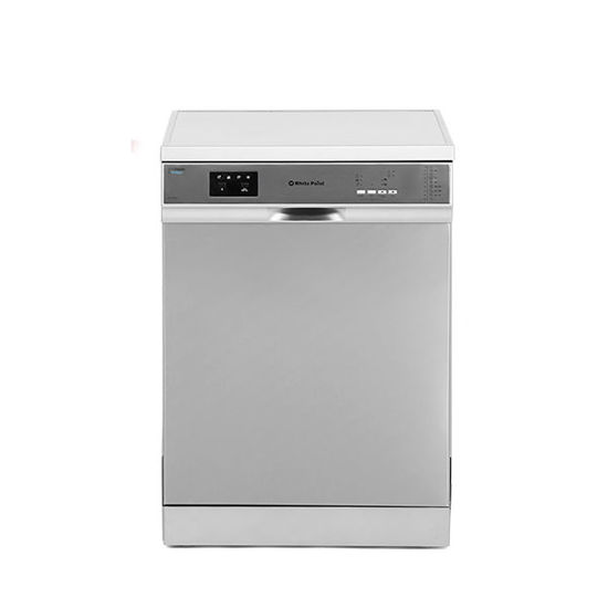 White Point Dishwasher 13 Settings 9 Programs With Digital Screen & Half Load In Stainless Color - WPD139HDX