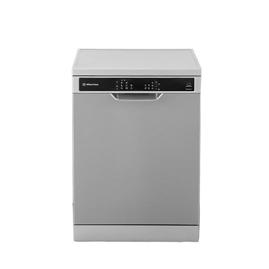 White Point Dishwasher 15 Settings 8 Programs With Digital Screen, Half Load, Hygiene Wash Technology And Inverter Motor In Stainless Color - WPD158HDVX