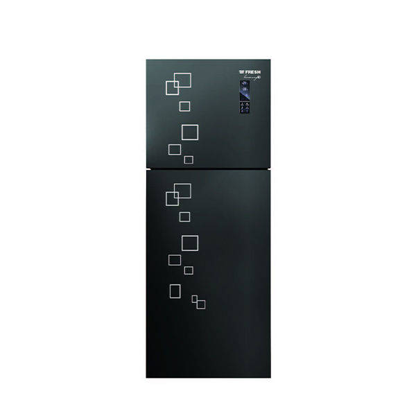 Fresh Refrigerator 397 Liters Bluetooth Glass Door Black - FNT-MR470 YGQB