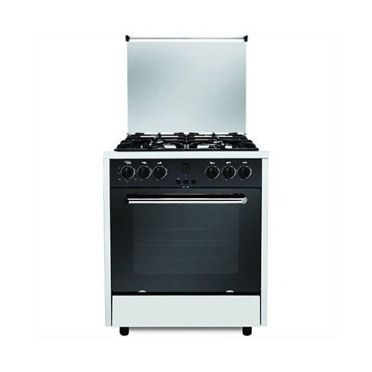Fresh Gas Cooker Professional  65*60 Cm With Fan Full Safety Black - 500001537