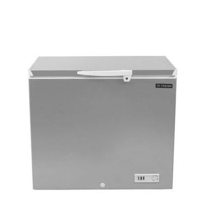 Fresh Deep Freezer slider Door 255Liters Silver - FDF-330 S