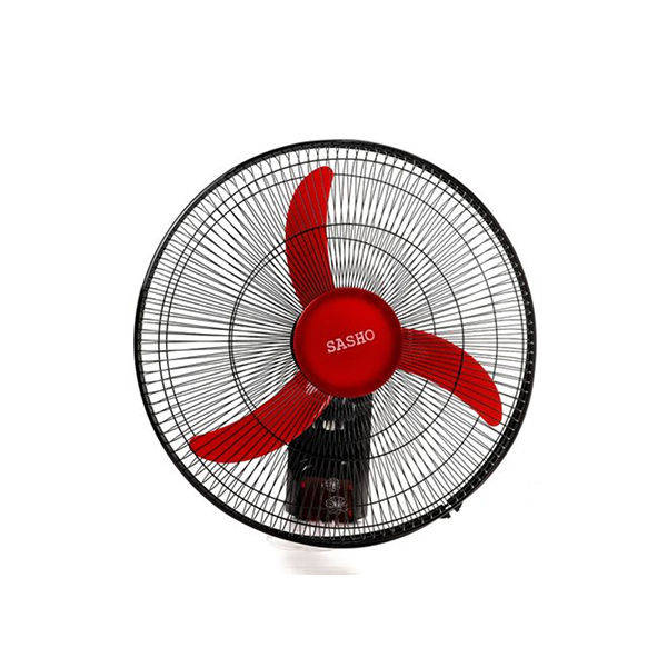 Sasho Wall Fan 18 Inch Black - SH216W