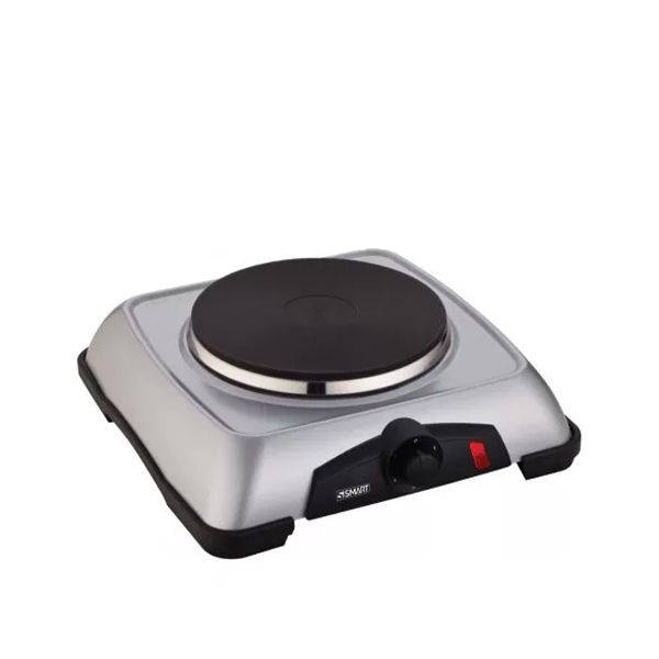 SMART SINGLE ELECTRIC HOT PLATE 1000 WATT SILVER - SHP010T