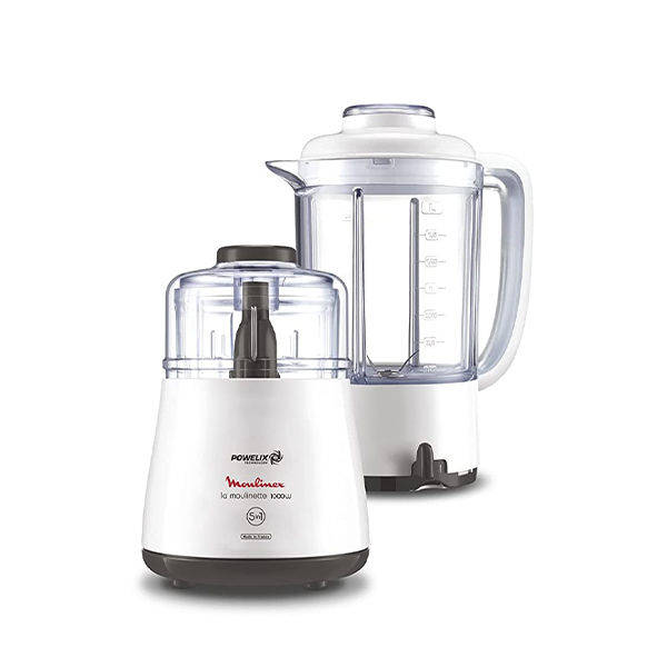 Moulinex Chopper 1.5 Liters 1000 Watt White - DPA241