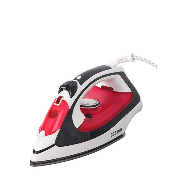 Black&White Steam Iron 2200 Watt Red - SI-2300