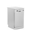White Point Dishwasher 10 Settings 7 Programs With Digital Screen & Half Load In Silver Color - WPD107HDS