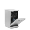 White Point Dishwasher 10 Settings 7 Programs With Digital Screen & Half Load In Silver Color - WPD107HDS