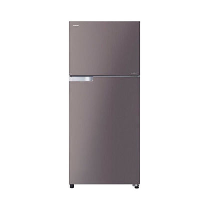 TOSHIBA Refrigerator Inverter No Frost 395 Liter, Stainless - GR-EF51Z-DS