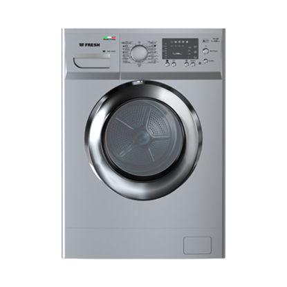 Fresh Washing Machine 10 kg Inverter Italian made Silver - FFM10-D1400SCB