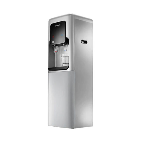 ElIraqi Company Koldair Water Dispenser 2 Tabs Hot & Cold Silver KWD B2.1