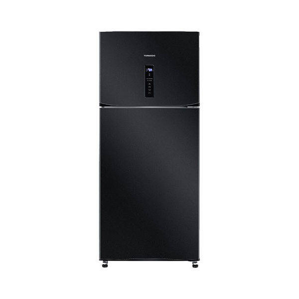 TORNADO Refrigerator Digital, No Frost 386 Liter, Black - RF-480AT-BK