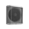 TORNADO Bathroom Ventilating Fan 20 cm Size 25×25 cm , Privacy Grid, Black x Grey - TVS-20BG