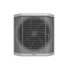 TORNADO Bathroom Ventilating Fan 25 cm Size 30×30 cm, Privacy Grid, Black x Grey - TVS-25BG