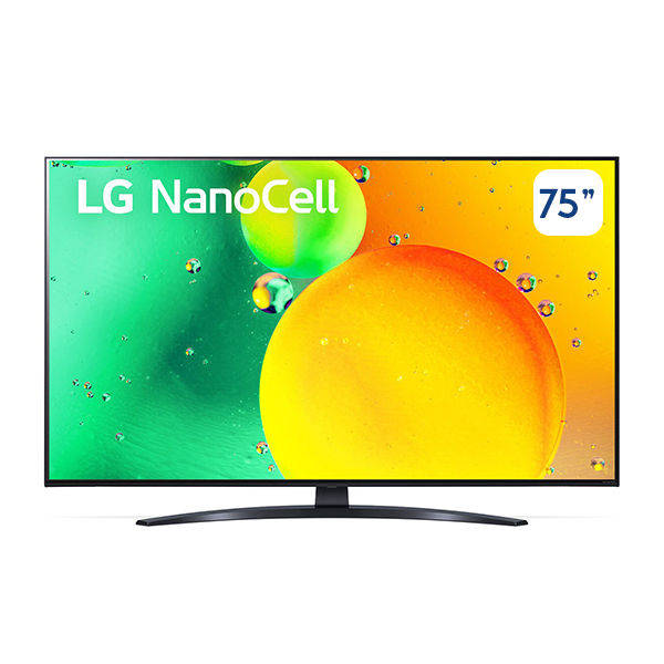 LG NanoCell TV 75 inch UHD 4K With Active HDR WebOS Smart AI ThinQ - Model 75NANO796QA