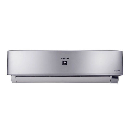 SHARP Split Air Conditioner 1.5 HP Cool - Heat Inverter Digital, Plasmacluster, Silver - AY-XP12UHE