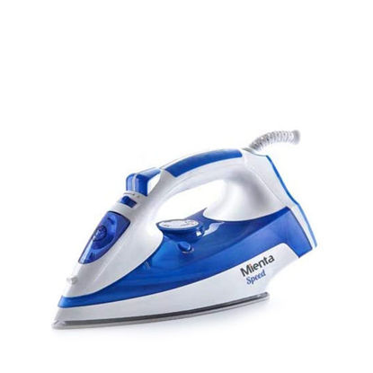 Picture of mienta steam iron speed 2400 Watt Blue - SI181109A