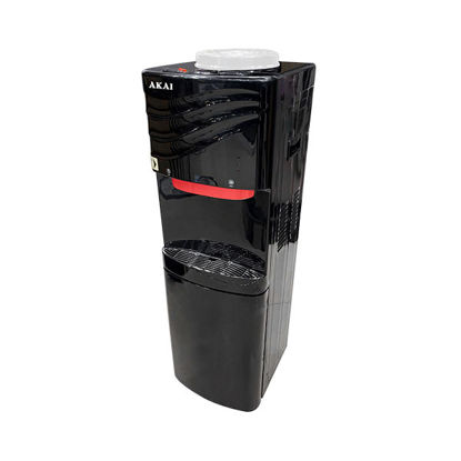AKAI Water Dispense 3 Taps Hot And Cold With Refrigerator Black